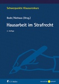 Cover: Hausarbeit im Strafrecht - C.F. M&uuml;ller