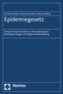 Cover: Epidemiegesetz - Nomos