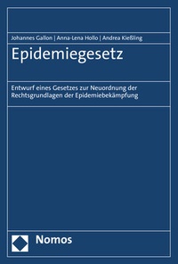 Abbildung von: Epidemiegesetz - Nomos
