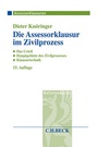 Bild: Die Assessorklausur im Zivilprozess - C.H.BECK