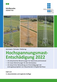 Abbildung von: Hochspannungsmast-Entschädigung 2022 - HLBS Verlag