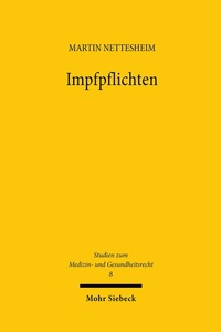 Abbildung von: Impfpflichten - Mohr Siebeck