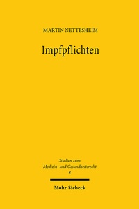Abbildung von: Impfpflichten - Mohr Siebeck