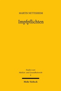 Enlarge image Cover: Impfpflichten - Mohr Siebeck