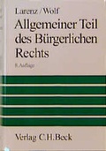 Cover: Allgemeiner Teil des B&uuml;rgerlichen Rechts - C.H.BECK