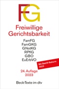 Cover: Freiwillige Gerichtsbarkeit: FG - dtv