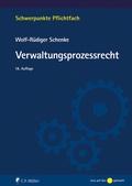 Cover: Verwaltungsprozessrecht - C.F. M&uuml;ller