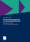 Cover: Personalmanagement im Gesundheitsbetrieb - Springer Gabler