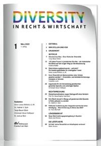 Abbildung von: Diversity in Recht & Wirtschaft: DivR - Fachmedien Recht und Wirtschaft