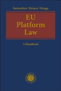 Cover: EU Platform Law - C.H.BECK
