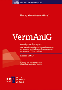 Abbildung von: VermAnlG - Erich Schmidt Verlag
