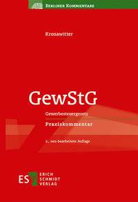 Enlarge image Cover: GewStG - Erich Schmidt Verlag