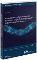 Cover: Ertragsteuerliche Auswirkungen der Distributed Ledger Technology-basierten Unternehmensfinanzierung - Fachmedien Recht und Wirtschaft