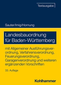 Abbildung von: Landesbauordnung für Baden-Württemberg - Kohlhammer
