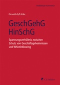 Cover: GeschGehG/HinSchG - C.F. M&uuml;ller