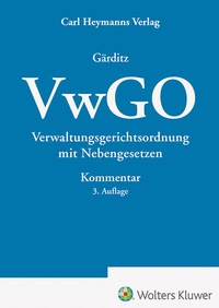 Abbildung von: VwGO - Carl Heymanns Verlag
