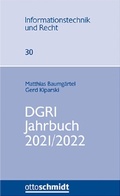 Cover: DGRI Jahrbuch 2021/2022 - Otto Schmidt Verlag