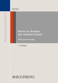 Cover: Recht im Studium der Sozialen Arbeit - Boorberg