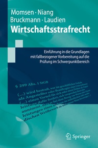 Abbildung von: Wirtschaftsstrafrecht - Springer