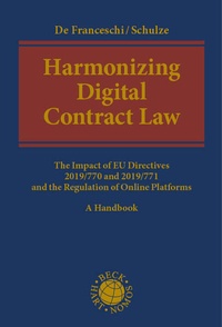 Abbildung von: Harmonizing Digital Contract Law - Nomos
