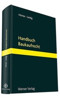 Cover: Handbuch Kauf- und Liefervertr&auml;ge am Bau - Werner