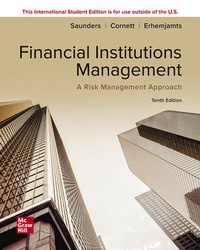 Enlarge image Cover: ISE Financial Institutions Management: A Risk Management Approach - McGraw-Hill Education