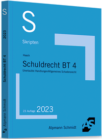 Enlarge image Cover: Skript Schuldrecht BT 4 - Alpmann Schmidt