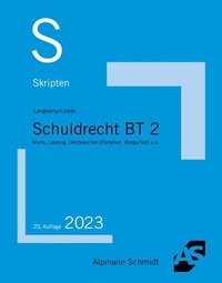 Abbildung von: Skript Schuldrecht BT 2 - Alpmann Schmidt