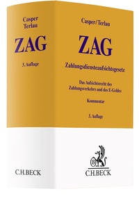 Abbildung von: Zahlungsdiensteaufsichtsgesetz (ZAG) - C.H.BECK