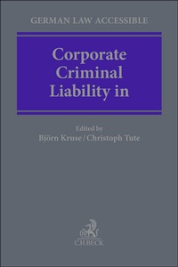 Abbildung von: Corporate Criminal Liability in Germany - C.H.BECK