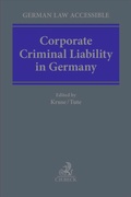 Abbildung von: Corporate Criminal Liability in Germany - C.H.BECK