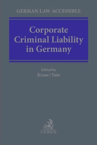 Abbildung von: Corporate Criminal Liability in Germany - C.H.BECK
