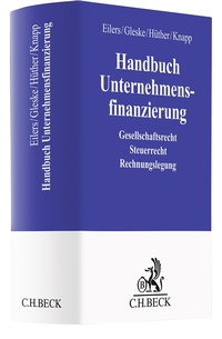 Abbildung von: Handbuch Unternehmensfinanzierung - C.H.BECK