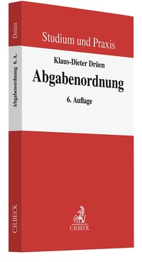 Abbildung von: Abgabenordnung - C.H.BECK
