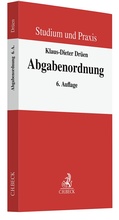 Cover: Abgabenordnung - C.H.BECK