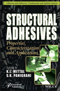 Enlarge image Cover: Structural Adhesives - Properties, Characterization, and Applications - Wiley