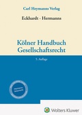 Cover: K&ouml;lner Handbuch Gesellschaftsrecht - Carl Heymanns Verlag