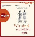 Cover: Wir sind schlie&szlig;lich wer - Argon