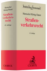 Abbildung von: Straßenverkehrsrecht - C.H.BECK