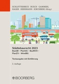 Cover: St&auml;dtebaurecht 2023 - Boorberg
