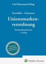 Cover: Unionsmarkenverordnung - Carl Heymanns Verlag