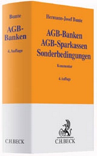 Abbildung von: AGB-Banken, AGB-Sparkassen und Sonderbedingungen - C.H.BECK