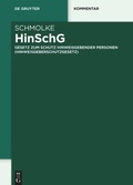 Cover: HinSchG - De Gruyter