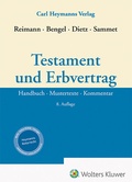 Cover: Testament und Erbvertrag - Carl Heymanns Verlag