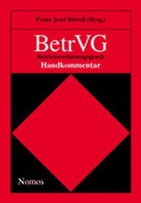 Bild vergrößern Bild: BetrVG - Betriebsverfassungsgesetz - Nomos