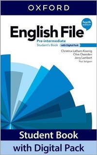 Enlarge image Cover: English File: Pre-Intermediate: Student Book with Digital Pack - Oxford University Press