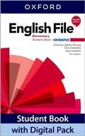 Cover: English File: Elementary: Student Book with Digital Pack - Oxford University Press