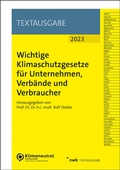 Cover: Wichtige Klimaschutzgesetze f&uuml;r Unternehmen, Verb&auml;nde und Verbraucher - NWB