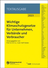 Abbildung von: Wichtige Klimaschutzgesetze für Unternehmen, Verbände und Verbraucher - NWB