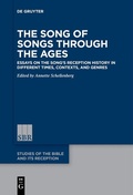 Cover: The Song of Songs Through the Ages - De Gruyter